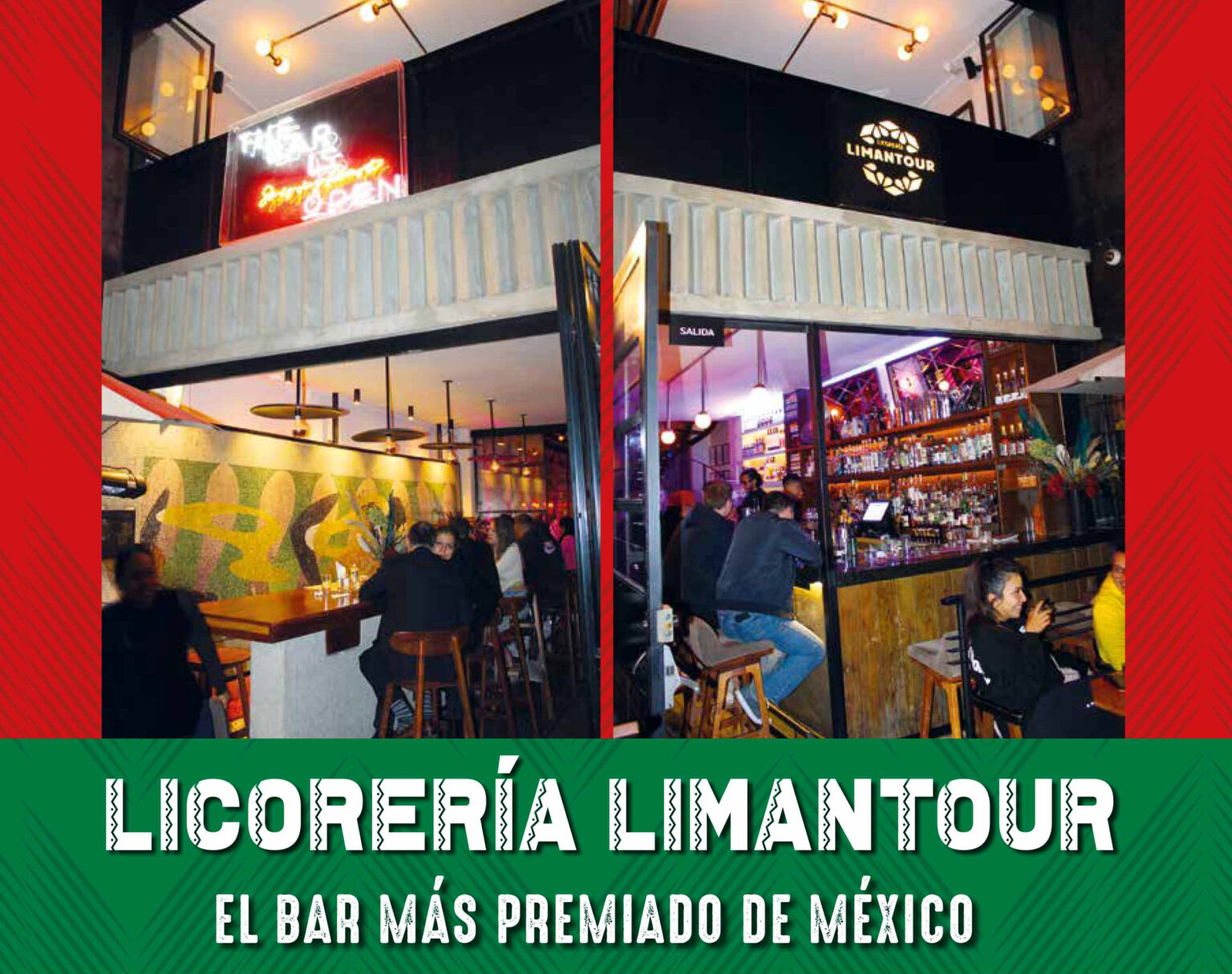 LICORERÍA LIMANTOUR, EL BAR MÁS PREMIADO DE MÉXICO