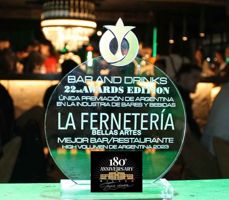 EDICIÓN HISTÓRICA: CONOCÉ A TODOS LOS TERNADOS A MEJORES EN BARES Y BEBIDAS DE ARGENTINA